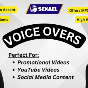 I will do voiceovers for youtube and promotional videos
