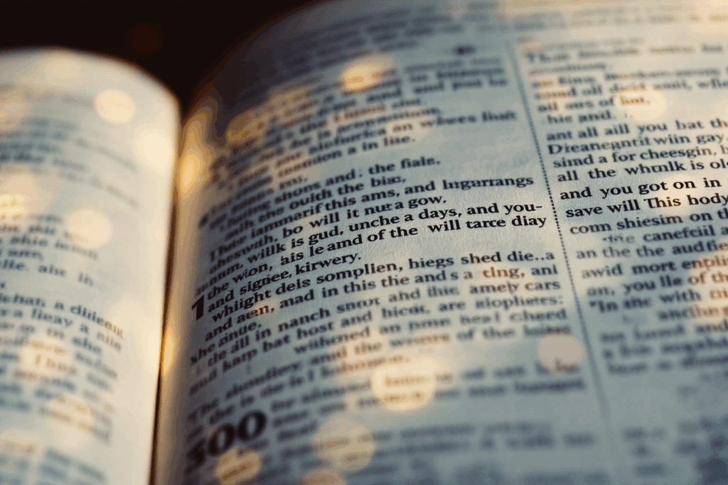 an open English grammar book