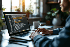 A website editor is working on a blog post with internal links