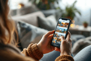 A user interacts comfortably with Instagram’s variety