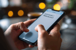 Imagine sending a text or email where you want to express something personal or polite.