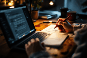 Picture yourself editing a school paper, work report, or blog post