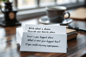 daily or weekly writing prompts