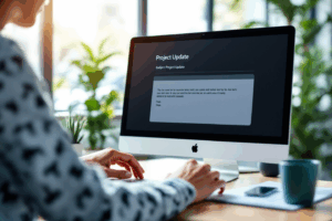 you're writing an email to a colleague about a recent team project.