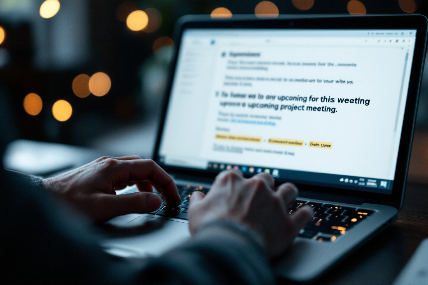 You are writing a formal email to your supervisor regarding an upcoming project meeting.