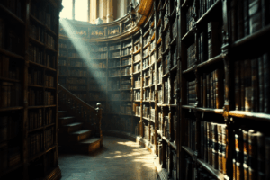 a historical library