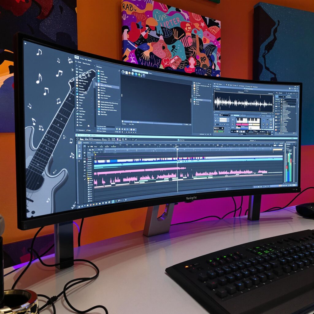 Video editing computer