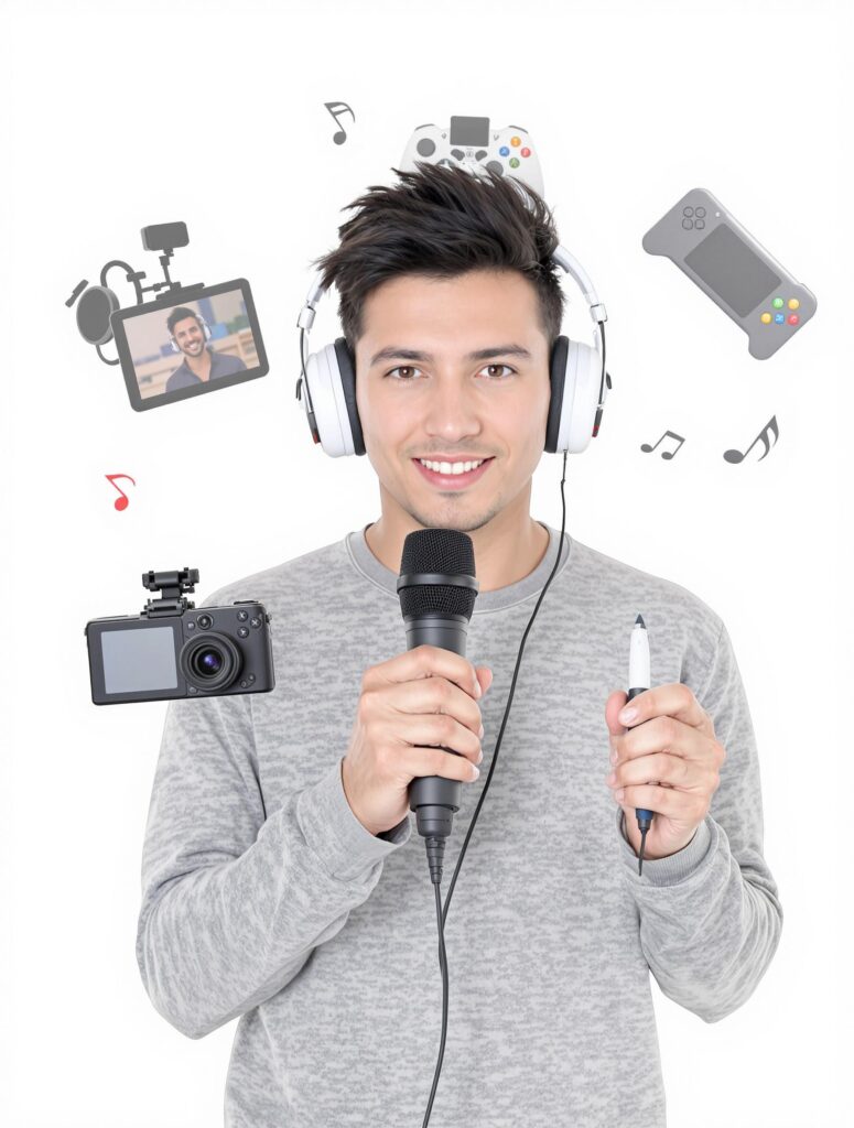 A person who loves video editing