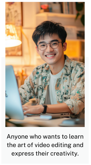 an asian man using laptop